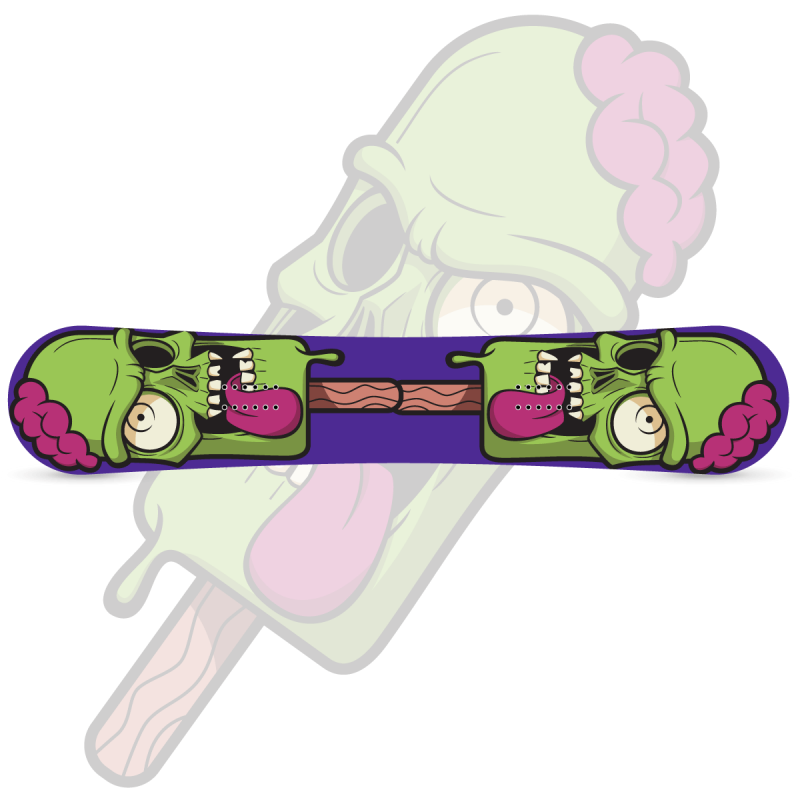 Ice Cream Zombie Adesivo Tavola SnowBoard Pellicole Rivestimento Adesivo